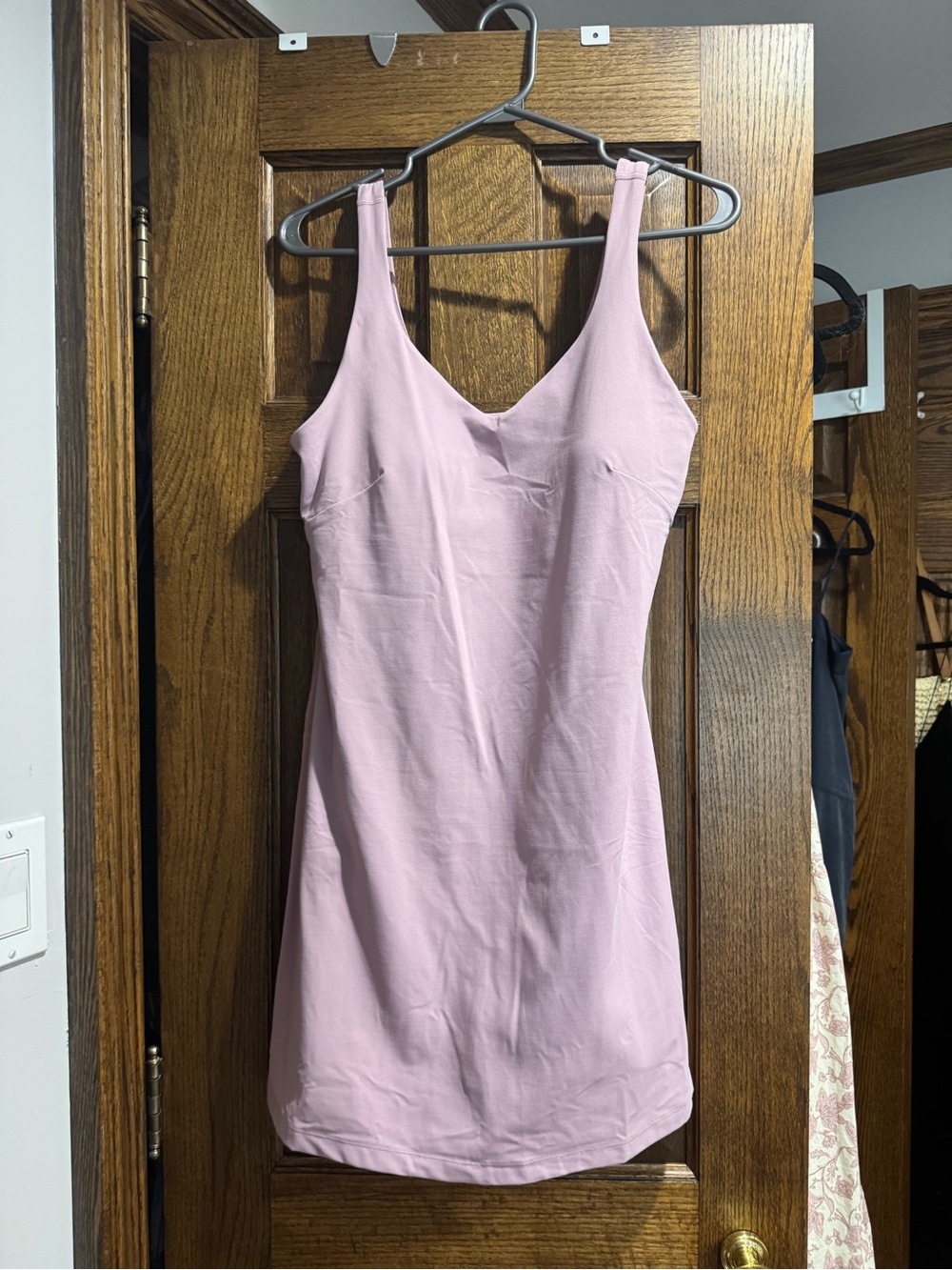 lululemon athletica Blush Pink V-Neck Sleeveless Dress
